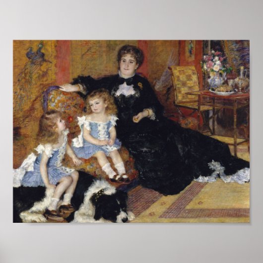 Poster Auguste Renoir - Madame Georges Charpentier (Devant)