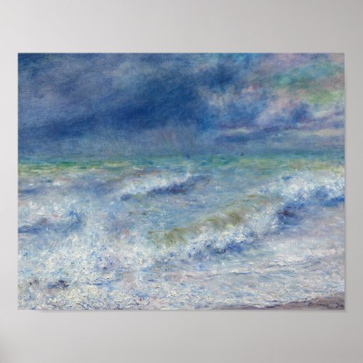 Poster Auguste Renoir - Marine (Devant)