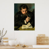 Poster Auguste Renoir par Claude Monet (Cuisine)