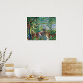 Poster Auguste Renoir - Près du lac (Cuisine)
