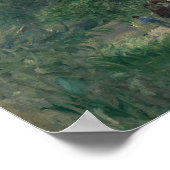 Poster Auguste Renoir - Une route à Louveciennes (Coin)