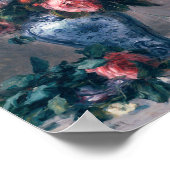 Poster Auguste Renoir - Vase De Rose (Coin)