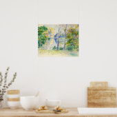 Poster Auguste Renoir - Vue sur un parc (Cuisine)