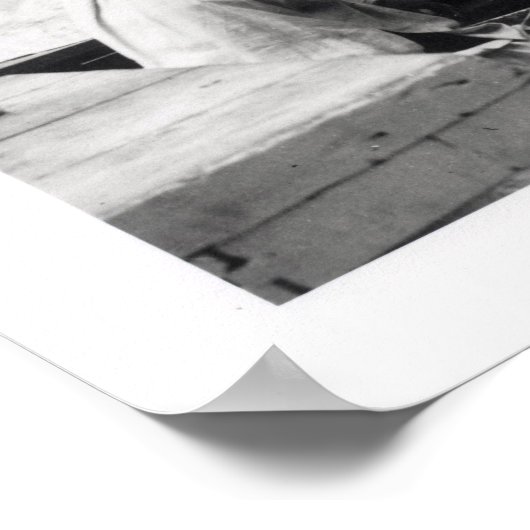 Poster Auguste Rodin dans son studio Paris (Coin)