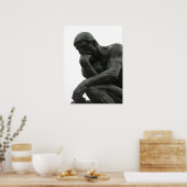 Poster Auguste Rodin Le Pensieve (Cuisine)