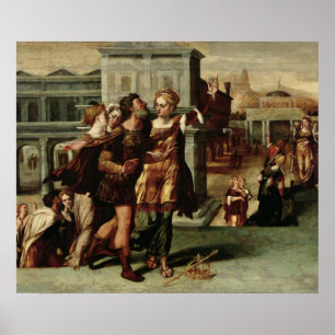 Poster Augustus et la Sibyl Tiburtine, c.1540-50