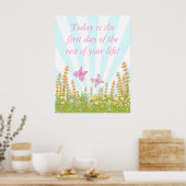 Poster Aujourd'hui est le premier jour de votre vie (Cuisine)