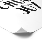 Poster Aujourd'hui, je choisis Joy (Coin)