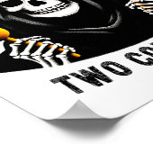 Poster Aujourd'Hui Je Mangerai Deux Chiens De Maïs Squele (Coin)