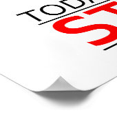 Poster Aujourd'Hui, Je Me Sens Fort (Coin)