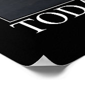 Poster Aujourd'hui, un lecteur Cat Artwork (Coin)