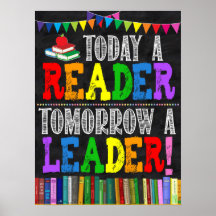 Aujourd'hui Un Lecteur Demain Un Leader Classroom 