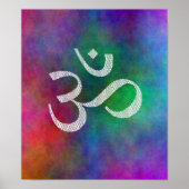 Poster Aum Om (Devant)