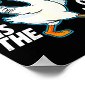 Poster Auntie Goose On The Loose Funny Drinking Gift  (Coin)