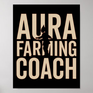 Poster Aura Agriculture Entraîneur Bateau Racing Mème Enf