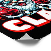 Poster Aura Claus For Funny Santa Christmas Meme Quote (Coin)