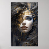 Poster Aura dorée (Devant)