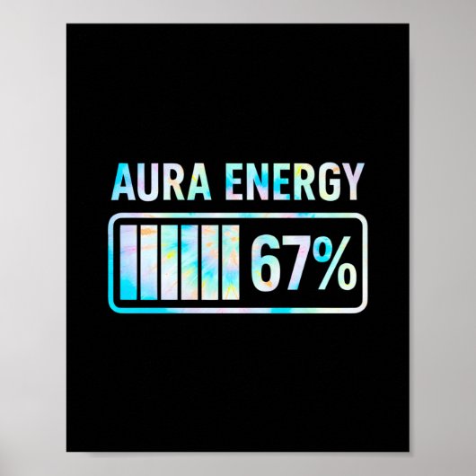 Poster Aura Energy 67 67 Six Sept Mèmes (Devant)
