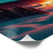 Poster Aureola Borealis en Alaska (Coin)
