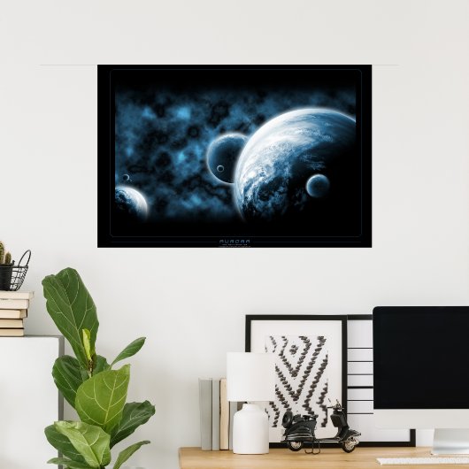 Poster Aurora (Bureau à domicile)