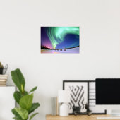 Poster Aurora à Bear Lake. (Bureau à domicile)