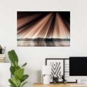 Poster Aurora à la surface (Bureau à domicile)
