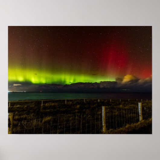 Poster Aurora à South Shields Poster/Imprimer (Devant)