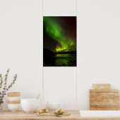 Poster Aurora au-dessus de la rivière Salcha (Cuisine)