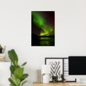 Poster Aurora au-dessus de la rivière Salcha (Bureau à domicile)