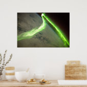 Poster Aurora Australis De L'Espace (Cuisine)