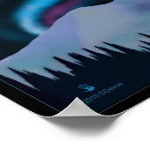 Poster Aurora bleu (Coin)