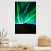 Poster aurora boréale (Cuisine)