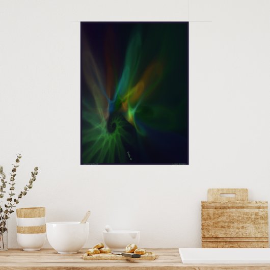 POSTER AURORA BOREALIS (Cuisine)