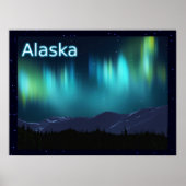 Poster Aurora Borealis (Devant)