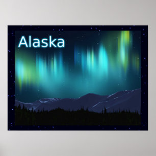 Poster Aurora Borealis