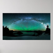 Poster Aurora Borealis (Devant)