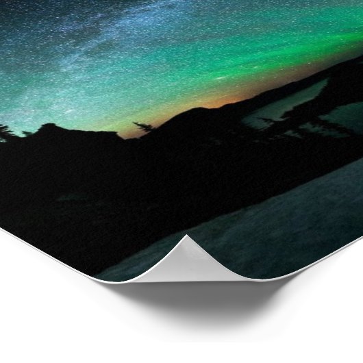 Poster Aurora Borealis (Coin)