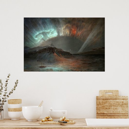 Poster Aurora Borealis (Cuisine)