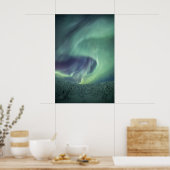 Poster Aurora Borealis (Cuisine)