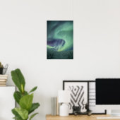 Poster Aurora Borealis (Bureau à domicile)