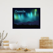 Poster Aurora Borealis (Cuisine)