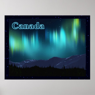 Poster Aurora Borealis