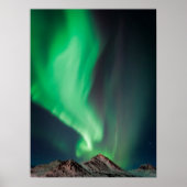 Poster Aurora Borealis | Ancrage, Alaska (Devant)