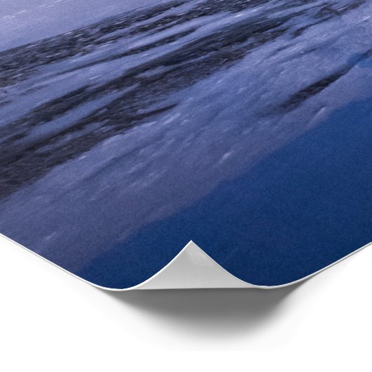 Poster Aurora Borealis beau paysage (Coin)