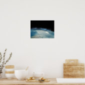 Poster Aurora Borealis de l'espace (Cuisine)