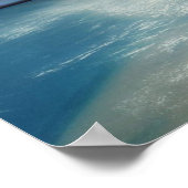 Poster Aurora Borealis de l'espace (Coin)