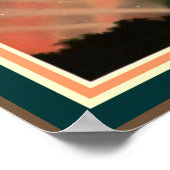 Poster Aurora Borealis de Trouvelot 16 x 20 (Coin)