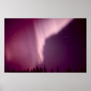 Poster Aurora Borealis en Alaska