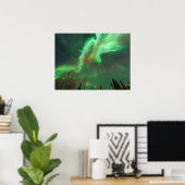 Poster Aurora Borealis Northern Lights | Fairbanks (Bureau à domicile)