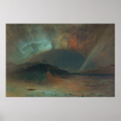 Poster Aurora Borealis par Frederic Edwin Church 1865 (Devant)